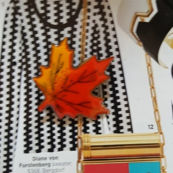 Vintage‎ Leaf pin - Picture 2 of 5